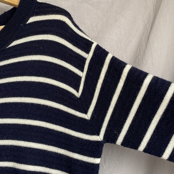 BNWT J.Crew Stripe Merino Wool Dress - Picture 3 of 6